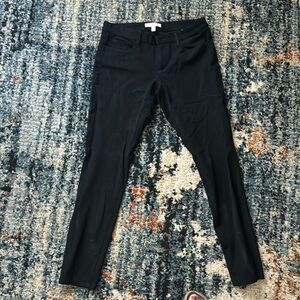 Banana Republic cropped black jeans / 27 inseam